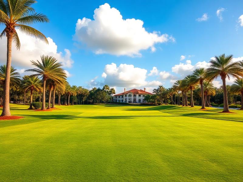 Championship golf course in The Villages, Florida
